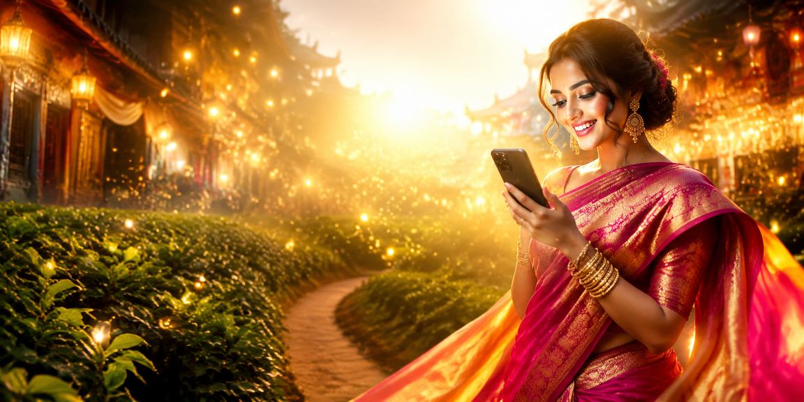 নারায়ণগঞ্জ মোবাইল ক্যাসিনো অভিজ্ঞতা সোনালী শাড়ি পরে খেলেন